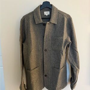 Octobre Editions Nelson Jacket Gray 100% Wool